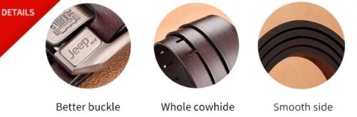 *Men * Designer * Buckle Brown or Black Leather Waist Belt-HIGH FASHION HOT!